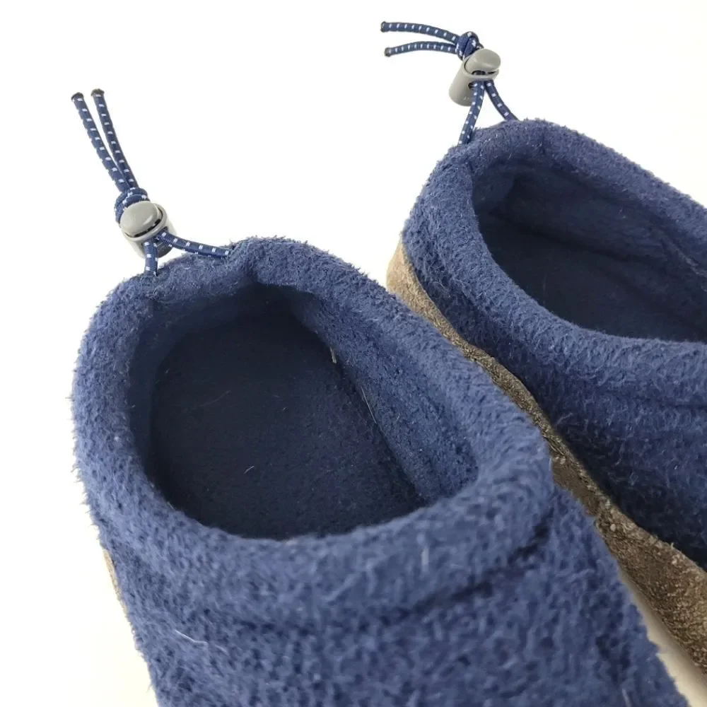 LL BEAN fleece slippers 10/11 little kids